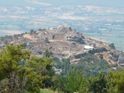 Tlos showing it's prominance on the hill top