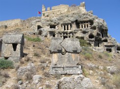 Tlos rock carvings and tombs