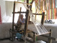 Uzumlu local woman weaving