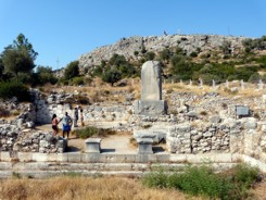 Xanthos ruins dating back to the 8th centry