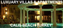 Beautiful Villas and apartments in Calis Beach Turkey